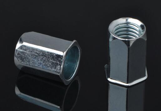 Thép giảm đầu lục giác Hex Full-Hex Rivet Nut Loại mở