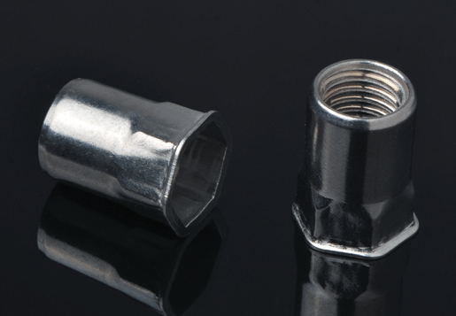 Thép không gỉ Giảm đầu lục giác Hex Inside-Hex Rivet Nut Loại mở